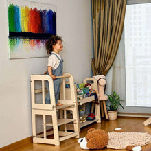 Load image into Gallery viewer, 2in1 Montessori Learning Tower & Desk