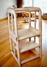 Load image into Gallery viewer, 2in1 Montessori Learning Tower & Desk