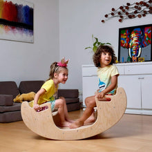 Load image into Gallery viewer, 2in1-Montessori Wooden Seesaw-Table Chair Set