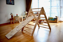 Load image into Gallery viewer, 3 size Montessori Triangle Climber Set | Indoor Playground for Kids