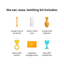 Load image into Gallery viewer, oogiebear baby ear, nose & teething kit