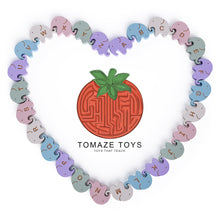 Load image into Gallery viewer, Tomaze Alphabet Elephants