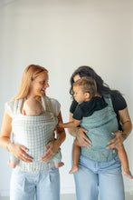 Load image into Gallery viewer, Monroe x Coco Bloom – Neutral Cotton Baby Carrier (7–35 lbs)