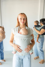 Load image into Gallery viewer, Monroe x Coco Gingham - Cotton Baby Carrier (7-35 lbs)