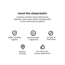 Load image into Gallery viewer, oogiebear sleep balm
