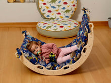 Load image into Gallery viewer, Medium Montessori Climbing Arch/Rocker with Pillow & Ramp Set
