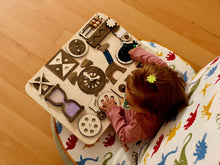 Load image into Gallery viewer, Wooden Busy Board for Toddlers