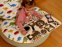 Load image into Gallery viewer, Wooden Busy Board for Toddlers