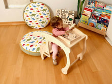 Load image into Gallery viewer, Toddler Rocking Chair and Table Set: Eco-Friendly by Kidodido