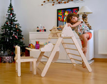 Load image into Gallery viewer, Versatile Montessori Climbing Set with Folding Table and Chair