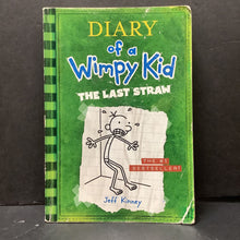 Load image into Gallery viewer, The Last Straw (Diary of a Wimpy Kid) (Jeff Kinney) -series paperback