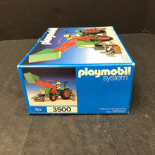 Load image into Gallery viewer, Farm Tractor w/Farmer &amp; Accessories 3500 1986 Vintage Collectible
