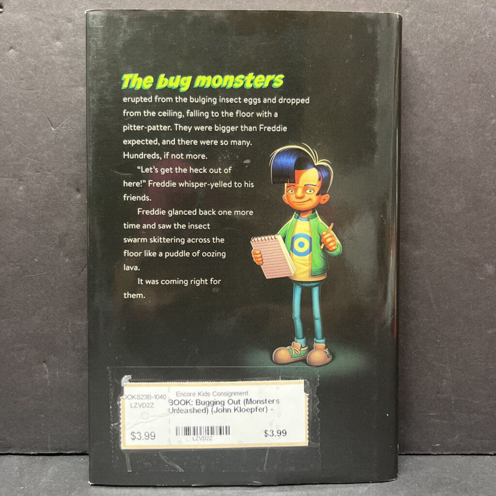 monsters dropped Bugging Out (Monsters Unleashed) (John Kloepfer) -hardcover series