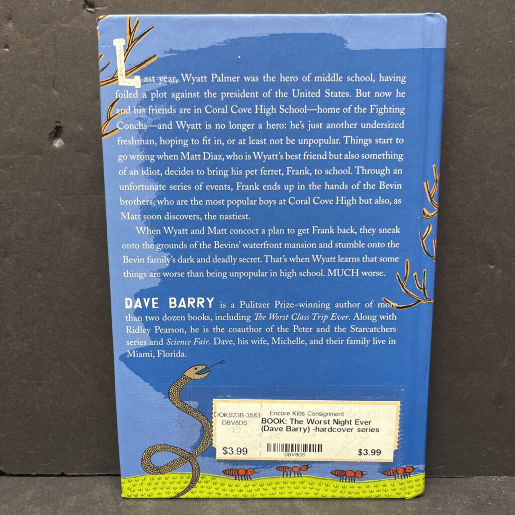 The Worst Night Ever (Dave Barry) -hardcover series – Encore Kids ...