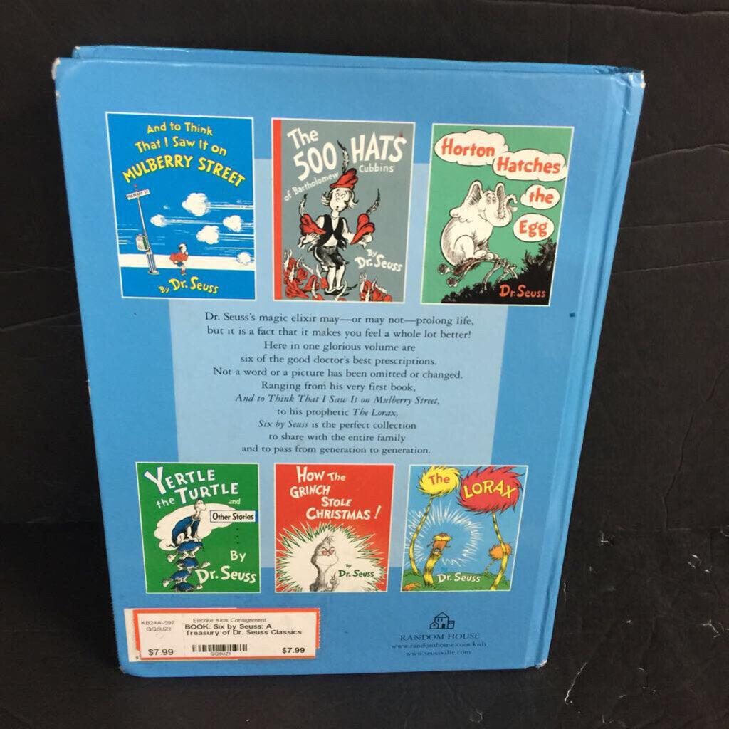 Six by Seuss: A Treasury of Dr. Seuss Classics -dr seuss – Encore