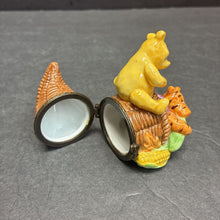 Load image into Gallery viewer, Cornucopia Thanksgiving Trinket Box
