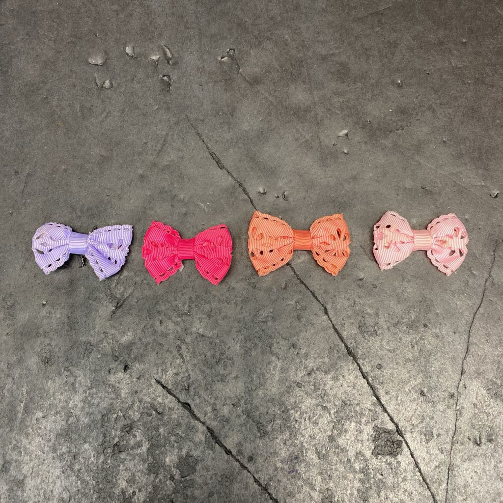 4pk Hairbow Clips