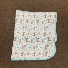 Load image into Gallery viewer, Forest Animals Nursery Blanket
