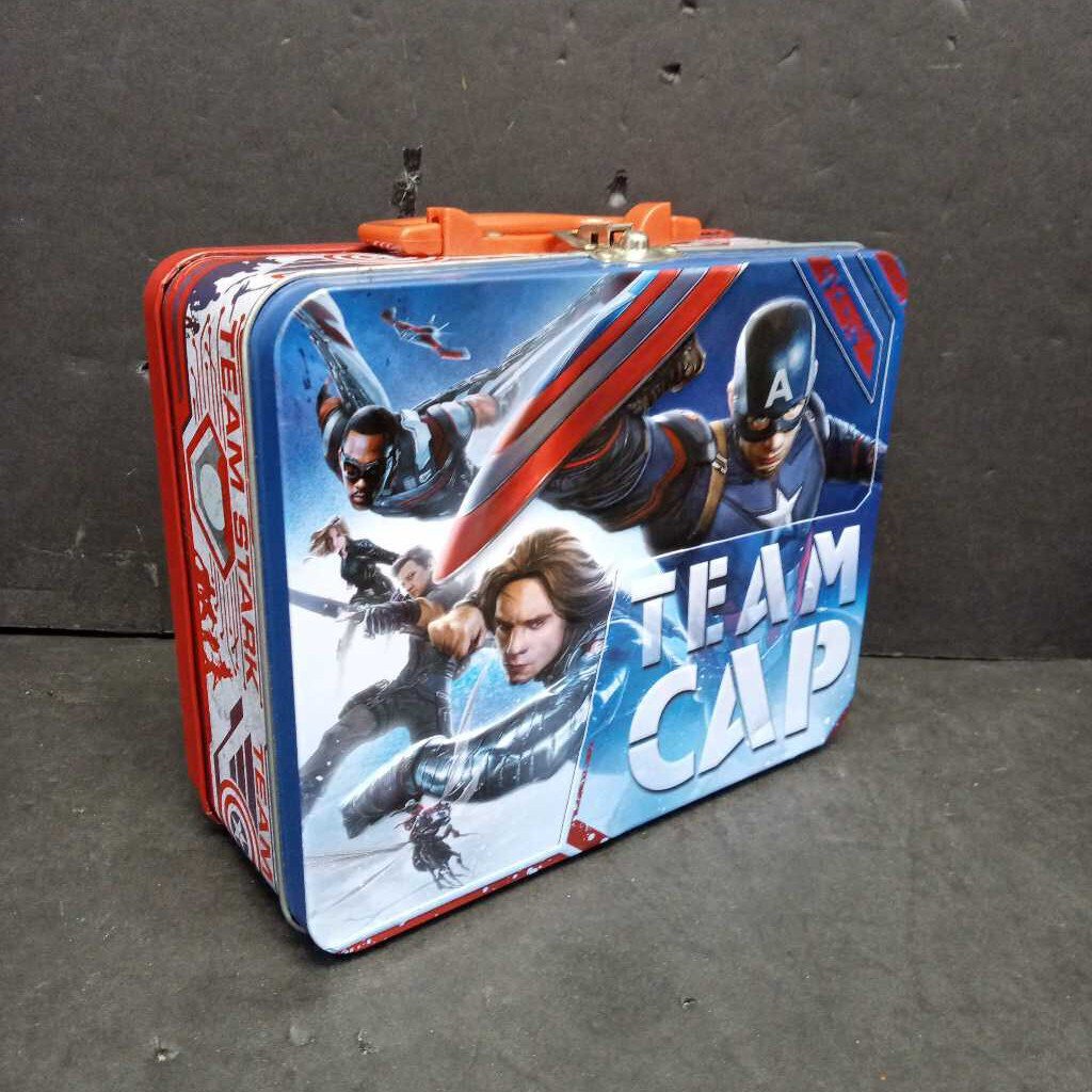 Captain America Civil War Tin Lunch Box