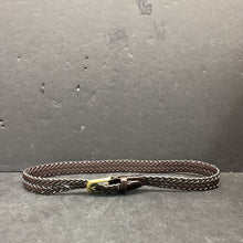 Load image into Gallery viewer, Boys Braided Leather Belt
