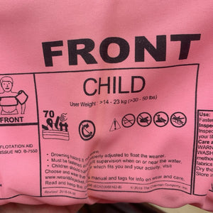 Child Panda Life Jacket/Life Vest