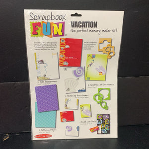 Vacation Scrapbook Kit (NEW)