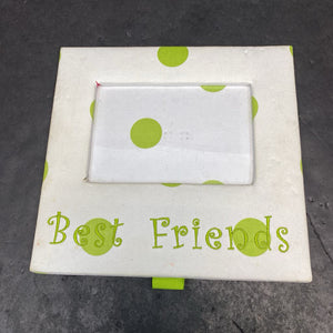 "Best Friends" Cloth Picture Frame