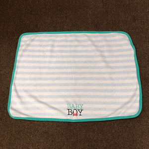 "Baby Boy" Nursery Blanket
