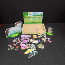 Load image into Gallery viewer, Magnetic Show Horse Wooden Dress Up Set
