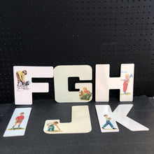 Load image into Gallery viewer, 26pc Cut-Out Alphabet Set (Dick & Jane)