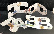 Load image into Gallery viewer, 26pc Cut-Out Alphabet Set (Dick & Jane)