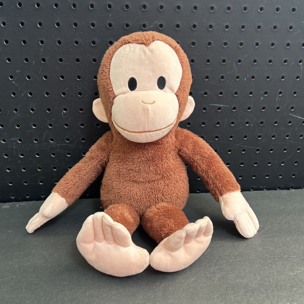 Brown Monkey arpeggiating Curious George