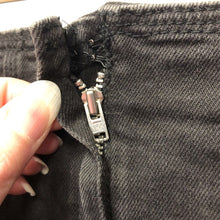 Load image into Gallery viewer, Studded Knee-Length Denim Skirt