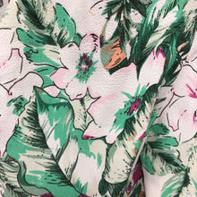 Load image into Gallery viewer, Floral Tie Front Bell Sleeve Wrap Crop Top (Mustard Seed)