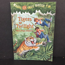 Load image into Gallery viewer, Tigers at Twilight (Magic Tree House) (Mary Pope Osborne) -series paperback
