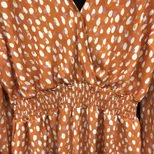 Load image into Gallery viewer, Bell Sleeve Polka Dot Romper (Pink Lily)
