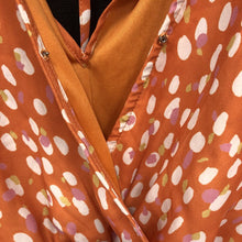 Load image into Gallery viewer, Bell Sleeve Polka Dot Romper (Pink Lily)
