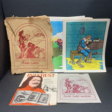 Load image into Gallery viewer, John Bunyan Pilgrim's Progress Flash Cards