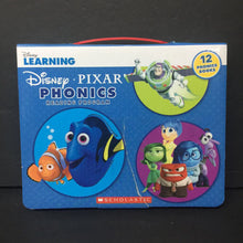 Load image into Gallery viewer, Disney Pixar Phonics Reading Program Boxed Set (Disney Learning) -character reader paperback