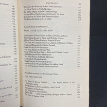 Load image into Gallery viewer, The Family Treasury of Children's Stories Book 1 (Vintage Collectible c. 1956) (Pauline Rush Evans) (Nursery Rhyme/Fairy Tale) -hardcover