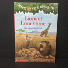 Load image into Gallery viewer, Lions at Lunchtime (Magic Tree House) (Mary Pope Osborne) -series paperback
