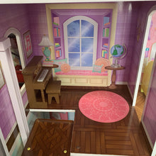 Load image into Gallery viewer, Country Estate Wooden Dollhouse w/Accessories