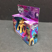 Load image into Gallery viewer, Sunny Starscout & Hitch Trailblazer Ponies (NEW)