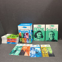 Load image into Gallery viewer, Inspirational People Box Set (DK Life Stories) (Notable Person) (Black History Month) -educational series paperback