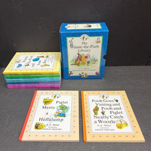 Load image into Gallery viewer, The Winnie-the-Pooh Library Box Set (A. A. Milne) (Disney Pooh & Friends) -character hardcover