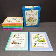 Load image into Gallery viewer, The Winnie-the-Pooh Library Box Set (A. A. Milne) (Disney Pooh & Friends) -character hardcover