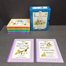 Load image into Gallery viewer, The Winnie-the-Pooh Library Box Set (A. A. Milne) (Disney Pooh & Friends) -character hardcover