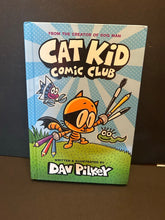 Load image into Gallery viewer, Cat Kid Comic Club Graphic Novel Hardcover Book Lot of 4 – Dav Pilkey- Series Hardcover