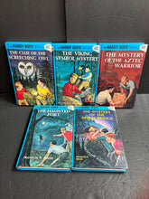 Load image into Gallery viewer, 5 Vintage Hardy Boys Mystery Book Bundle #41–45