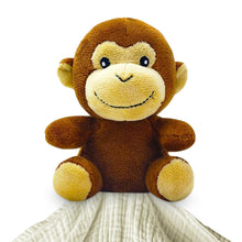 Load image into Gallery viewer, Me Lovey™ - Monkey Lovey Security Blanket